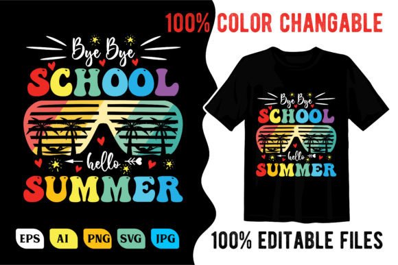 Back to School Bye Bye School T Shirt: A Creative and Practical Choice for the New Academic Year