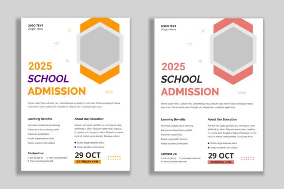Back to School Education Flyer Template