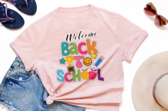 Back to School Graphic Vector Sticker: A Versatile Design Resource for Educators and Creators