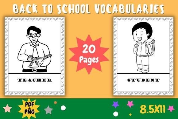 Back to School Vocabulary Activities