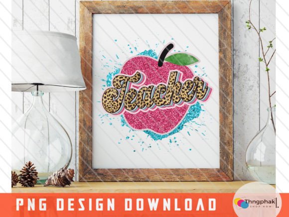 Leopard Teacher Back to School Design