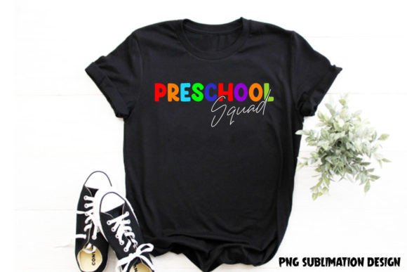 Preschool Squad Back to School T-shirt
