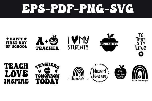 Teacher Quotes Svg Back to School Bundle: A Strategic Resource for Educators and Designers